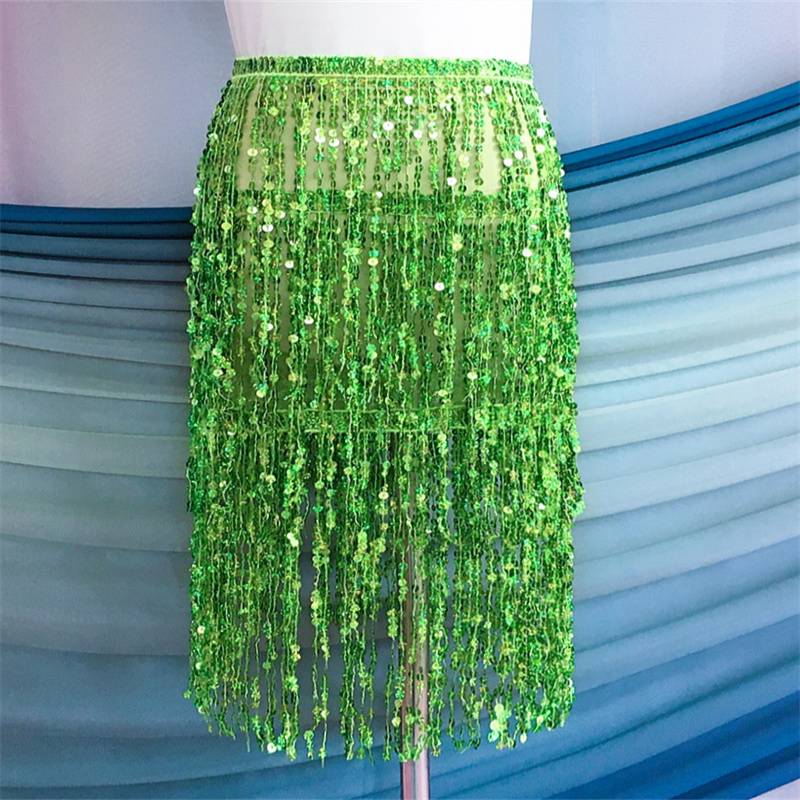 Three-storey green beads in the silver berries, short-lived turbans